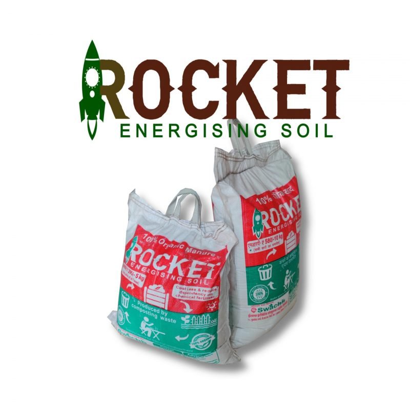 Rocket Energising Soil, Organic Manure made from Vegetables